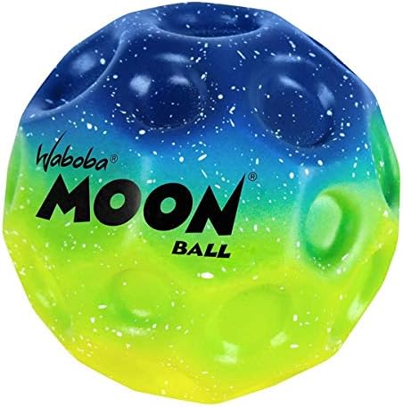 דברים מהנים מהדורת שיפוע בולב של Waboba Moon Ball | 3 חבילות חבילה של כדור קופצני | מאניה בול ירח | כדורים קופצניים לילדים | 3 כדור ירח